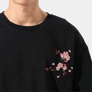 Premium Quality Winter Men's <b>Embroidery</b> <b>Sweatshirt</b> 100% Cotton Fleece Oversized Customizable Embroidered <b>Sweatshirt</b> for Men - Product Image 5