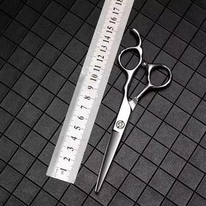 Ciseaux de coiffure professionnels en acier inoxydable 440C, lame tranchante, manche moyen, pour droitiers, usage en salon de coiffure - Product Image 4