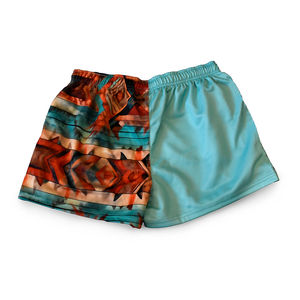 Shorts de rugby personnalisés sublimés respirants à séchage rapide avec poches 100% polyester taille élastique pour adultes unisexes - Product Image 1