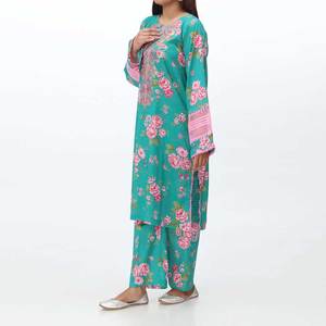 ชุดสนามหญ้าปักลายดิจิตอล2ชิ้นของผู้หญิง PS4178 - Product Image 1