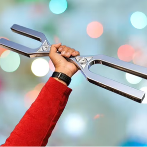 Diapasón de Reparación de ADN 432 Hz, NUEVO, Diapasón Gigante con Llave ADN - Product Image 1