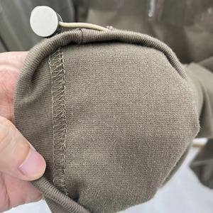 Melange Oversized Boxy Hoodie Heavyweight 600 GSM Cropped Drop Shoulder <b>Pullover</b> Streetwear Hoodie - Product Image 4