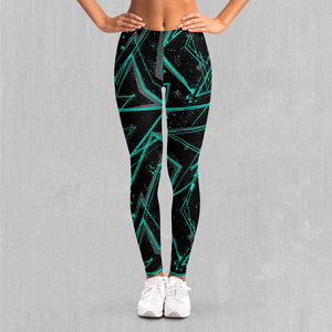 Custom Sublimation Printed Yoga Sports <b>Leggings</b> High Waist Yoga Pants <b>Women</b> Workout Tights Gym Plus Size - Product Image 1
