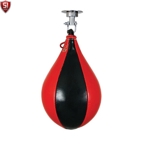 Ballon de vitesse de boxe suspendu en cuir PU, ballon de réflexe de boxe, sac de frappe anti-stress, équipement de boxe - Product Image 5