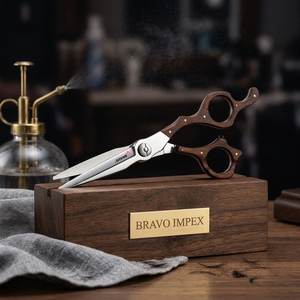 Professional Hair Stylist Shears Sharp Blade Barber Scissors High Hardness Straight Razor Blade Pack Set Material Precision Tool - Product Image 1