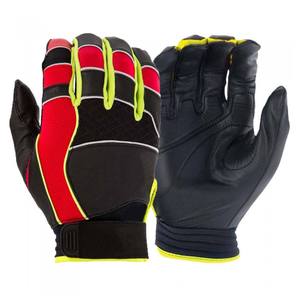 Guantes de Béisbol Blancos Personalizados GSI, Diseño Transpirable Antideslizante para Bateo de Softbol, Uso Deportivo para Diestros - Product Image 5