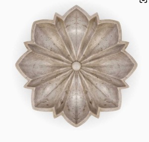 Stone Era Latest Arrival Unique Designer Marble Modern Multi-Functional Serving Bowl Urli Pattern for Ramadan Diwali Occasions - Product Image 3