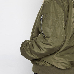 High Quality Fashion Street Style Bomber <b>Jackets</b> <b>Women</b> <b>Lightweight</b> Design For Seasonal Wardrobe And Travel Looks - Product Image 4