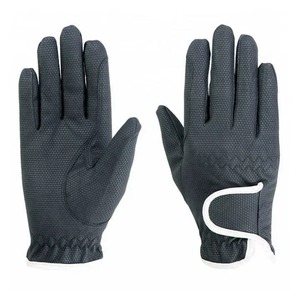 Guantes de Equitación para Hombre, Palma de Cuero Sintético Duradero, Agarre Fuerte, para Entrenamiento y Competición, Fabricante de Ropa Ecuestre - Product Image 4