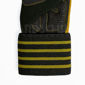 Weight Lifting Gloves PU Material Anti-Slip Padded Palm <b>Light</b> Weight Half Finger Buckle Powerlifting Gym Sports Gloves for - Product Image 6