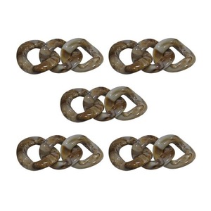 Customization <b>resin</b> Chain links very big size and <b>clear</b> colors multi colors <b>resin</b> big links available - Product Image 2