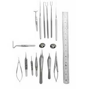 Juego de Instrumentos Quirúrgicos para Blefaroplastia 2025 de Alta Calidad con Portaagujas, Kit Oftálmico para Cirugía de Párpados - Product Image 4