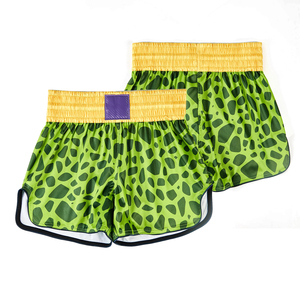 Shorts de Muay Thai pour hommes, design personnalisé, entraînement, fitness, combat, MMA, Muay Thai, kickboxing, avec design imprimé par sublimation - Product Image 5