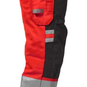 <b>High</b> Visibility Safety Heavy Duty Pants Reflective <b>Work</b> <b>Trousers</b> with Pockets for Construction Use Customized OEM Service Logo - Product Image 4
