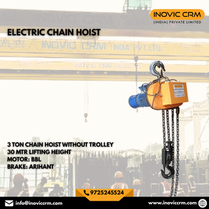 รอกโซ่ไฟฟ้า 3 ตัน |   รอกยกอุตสาหกรรม 380V - Product Image 3