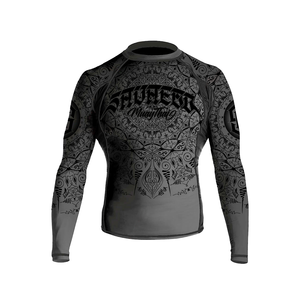 Rashguard de MMA pour femmes de qualité supérieure, manches longues, protection UV, vêtements de compression actifs - Product Image 3