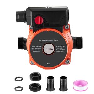 Sistema di Pompa di Ricircolo Acqua Calda 10 GPM, Circolazione Istantanea, Controllo a 3 Velocità, 0.13 HP, 110/120V, NPT 3/4 Pollici - Product Image 1