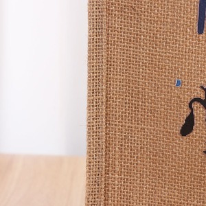 Sac de courses en jute écologique avec deux poignées ouvertes pour les courses quotidiennes et la visite du marché – Achetez directement auprès du fournisseur - Product Image 2