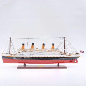 RMS TITANIC - Maqueta de madera inspirada en el crucero estadounidense - Product Image 1