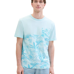 Latest Design Breathable Regular Fit Men's Sublimation T-shirts Polyester/Cotton Short Sleeves Eco-Friendly Quick Dry - Product Image 1