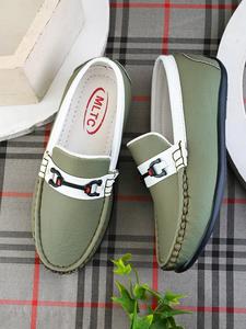 Casual Loafers for Kids Boys Comfortable Lightweight <b>Soft</b> Cushioned Durable Everyday Wear Stylish Classic Loafers - Product Image 6