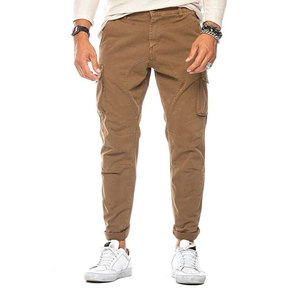Pantalon cargo et pantalon décontracté pour homme en tissu technique haute performance Solid Trader, texture lisse, résistant aux plis - Product Image 3