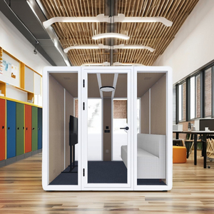 HEX HIPOD - Cabinas Acústicas Modernas para Oficina - Cabinas Telefónicas Multiusos para Interiores con Características de Privacidad - Product Image 1