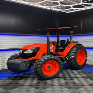Tracteur Kubota M7060 robuste avec chargeur, moteur diesel, matériel agricole lourd pour travaux agricoles. - Product Image 5
