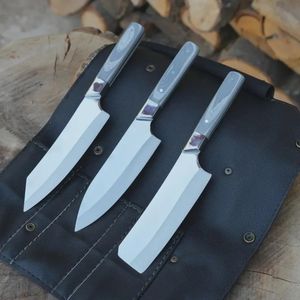 Couteau de chef professionnel en acier inoxydable à haute teneur en carbone, lame ultra-affûtée pour la cuisine à domicile, les restaurants et les hôtels - Product Image 2