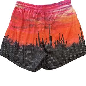 Short en maille personnalisé de marque célèbre logo de broderie courte Gym Thick Power Lifting Sublimation BY OSTROWEARS ENTERPRISES - Product Image 1