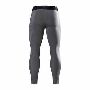 New Arrival <b>Men's</b> Gym Leggings Customized Quick Dry Elastic Training Fitness <b>Tights</b> Casual Solid Comfortable Running <b>Tights</b> - Product Image 3