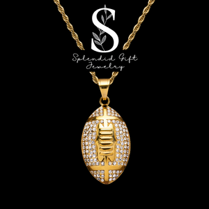 Collar con Colgante SN256 Hecho de Acero Inoxidable, Joyería Hip Hop - Product Image 1