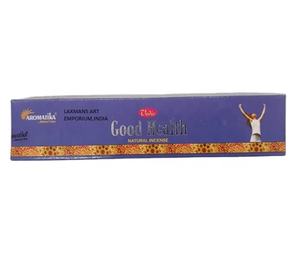 Varillas de incienso enrolladas a mano Vedic Good Health Masala, paquete de 15 gramos, exportador mayorista de India - Product Image 1
