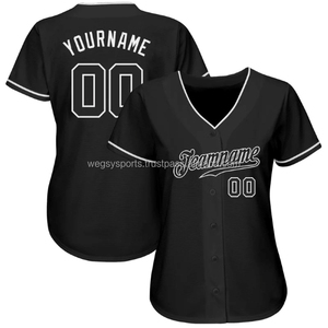 Authentic New Arrival <b>Plus</b> <b>Size</b> Softball/Baseball Jersey Sportswear Polyester Shirt Team Logo Applique Embroidery Soft - Product Image 2