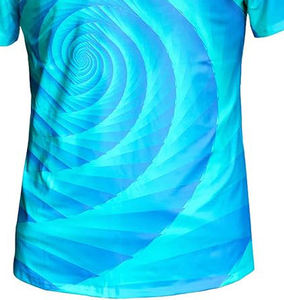 Teens 180g Woven Fabric High Street Style Solid Graphic Digital Print Compressed 100% Cotton T-shirt for Men Loose Fit gym fit - Product Image 4