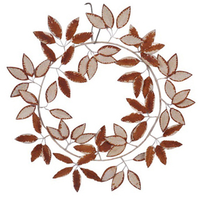 Guirlande de Noël artificielle faite à la main, écologique, aspect rouille profonde, pour décorations de fêtes et du Nouvel An, à suspendre en intérieur - Product Image 5