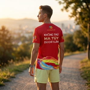 เสื้อกีฬาแห้งเร็ว น้ำหนักเบา สำหรับการแข่งขันและกีฬาประจำวัน - Product Image 1