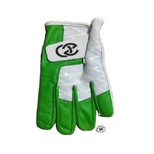 Gants de golf OEM personnalisés en cuir Cabretta pour gaucher, antidérapants, à doigts complets, avec boucle et fermeture éclair, vente en gros, marque privée - Product Image 1