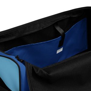 Pink Blue Duffle <b>Bag</b> Travel Gym <b>Bag</b> Spacious Sports Carry <b>Bag</b> <b>Overnight</b> Weekender Tote with Adjustable Strap - Product Image 6
