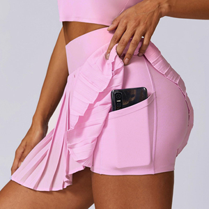 Women’s Pickleball Outfit Racerback Tank <b>Top</b> and Shorts Set Breathable Athletic Wear Pickleball Clothing Set for Women Racerback - Product Image 5