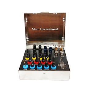 Premium Dental Surgical Implant Drill Kit with Adjustable Depth Stop Collars Professional Grade Reusable Implantology <b>Tools</b> - Product Image 1