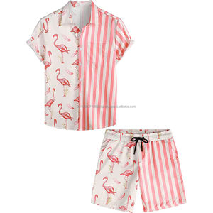 Nouveauté ensemble de shorts d'été avec logo personnalisé vente en gros ensemble double pour hommes 2024 shorts d'été hommes ensembles jumeaux pour salle de sport - Product Image 1