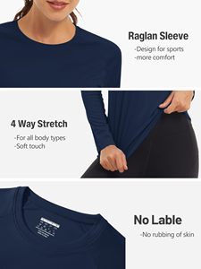 Camisetas de Pesca para Mujer de Alta Calidad, Manga Larga, Protección UV, Secado Rápido, Ropa Deportiva para Exteriores, 100% Poliéster UPF - Product Image 6