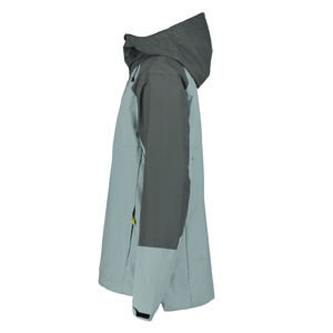 Chaqueta Unisex Cortavientos con Capucha y Cremallera Frontal, Diseño Color Block, Corte Regular, Ropa Exterior Casual de Invierno - Product Image 2