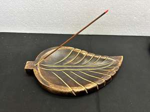 บล็อกพิมพ์ลายไม้สไตล์ทะเลแบบอินเดีย ทำจากไม้เมเปิล แกะสลักด้วยมือ รูปทรงพีระมิด สำหรับงานพิมพ์บนผ้า งานเฮนน่า และงานฝีมือ - Product Image 6