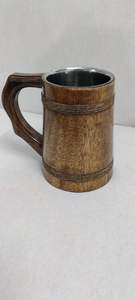 Tasses en bois durables fabriquées à partir de bois de qualité supérieure, assurant des performances durables et un style de service inoubliable - Product Image 3