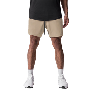 Pantalones Cortos Deportivos para Hombre, 4 Pulgadas, Secado Rápido, Transpirables, Color Sólido, Tejido, para Correr, Gimnasio, Entrenamiento, Casuales, Impermeables, Fitness - Product Image 1