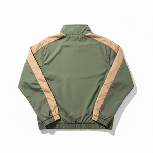 Custom Men's Lightweight Windbreaker Jacket Waterproof Outdoor Color Block Zipper Sportswear Casual Bomber Coat Retro Tracksuit - Product Image 3