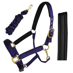 Cabestro de mezclilla para caballo, precio razonable, cómodo, transpirable, de secado rápido, ligero, fácil de usar, de alta calidad, ¡el más vendido! - Product Image 4