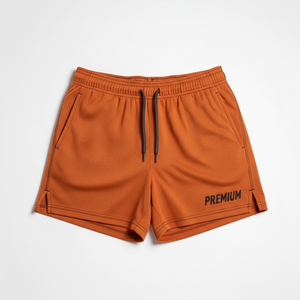 Custom Printed Athletic Mesh Shorts Women Breathable Workout Gym Training Shorts - Product Image 4